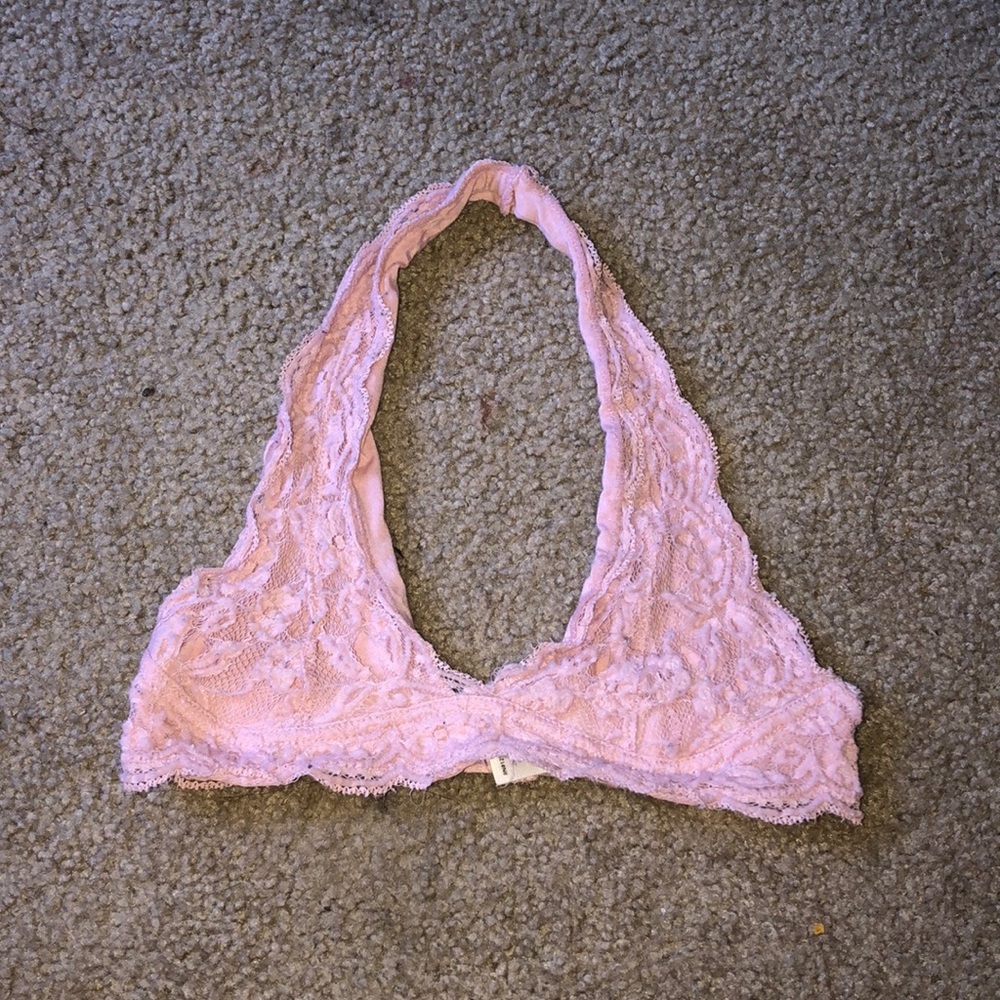Pink Laced Bralette